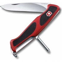 Нож перочинный Victorinox RangerGrip, сталь X50CrMoV15, рукоять нейлон, красно-чёрный купить в Санкт-Петербурге